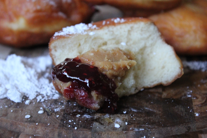 Peanut Butter and Jelly Donuts