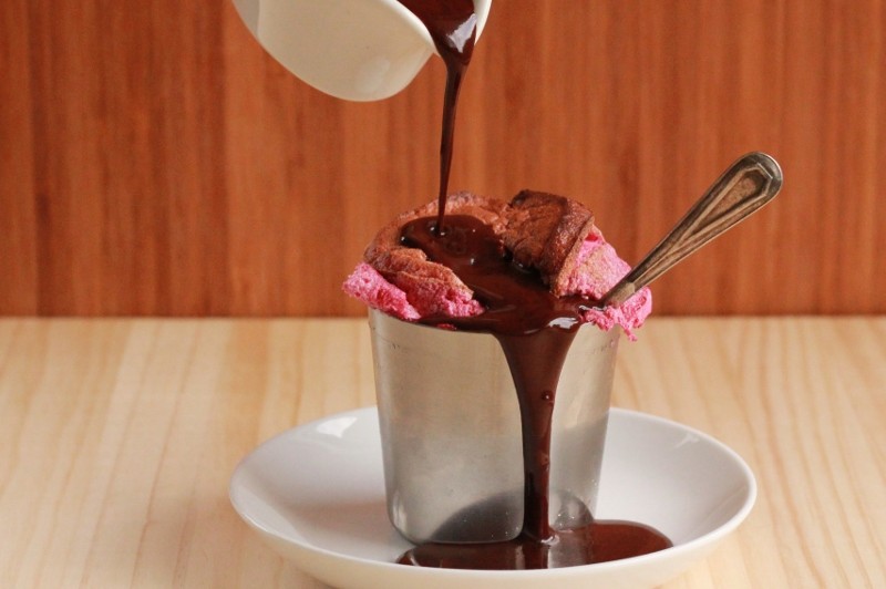 Raspberry Souffle Chocolate Sauce Recipe - Gluten and Dairy Free - The Sugar Hit