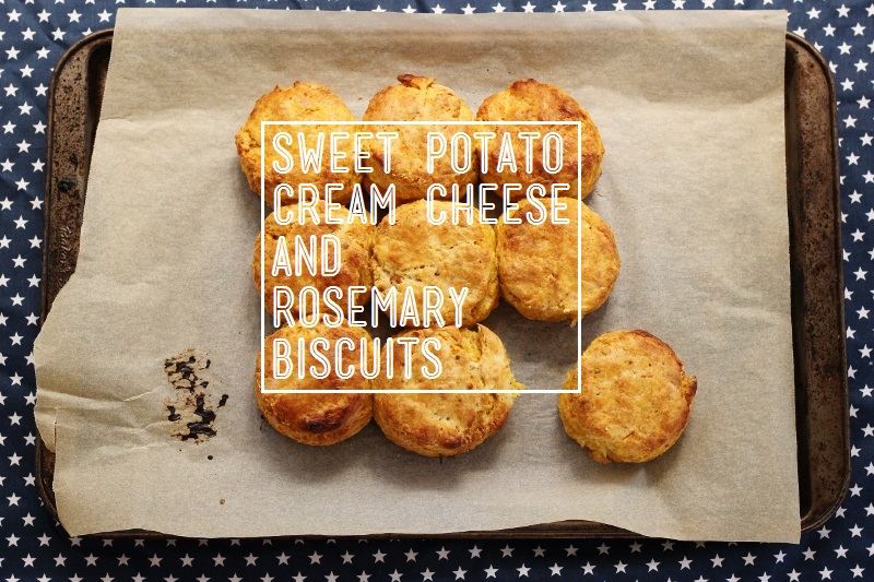 Sweet Potato, Cream Cheese and Rosemary Biscuits | TheSugarHit.com