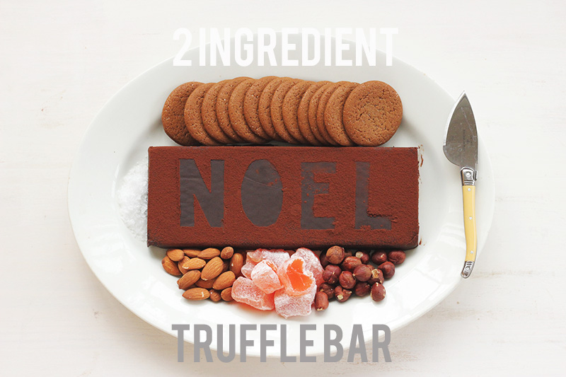 2 Ingredient Truffle Bar | The Sugar Hit