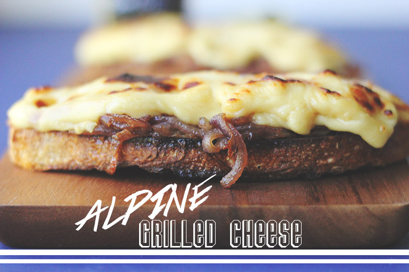 Alpine Grilled Cheese | The Sugar Hit