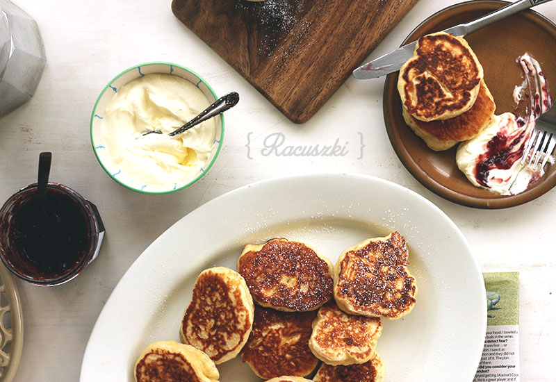 Racuszki {Polish Yeasted Pancakes} | The Sugar Hit