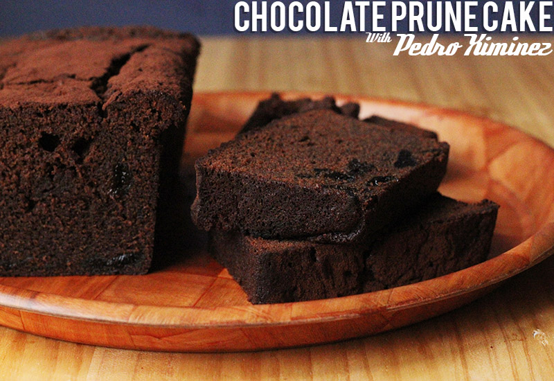 Chocolate Prune Cake with Pedro Ximinez | The Sugar Hit