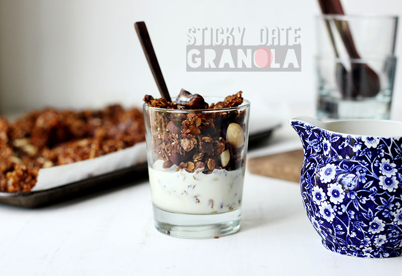 Sticky Date Granola | The Sugar Hit