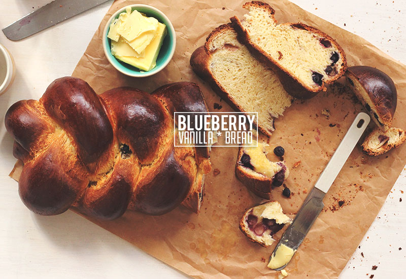 Blueberry Vanilla Bread | The Sugar Hit