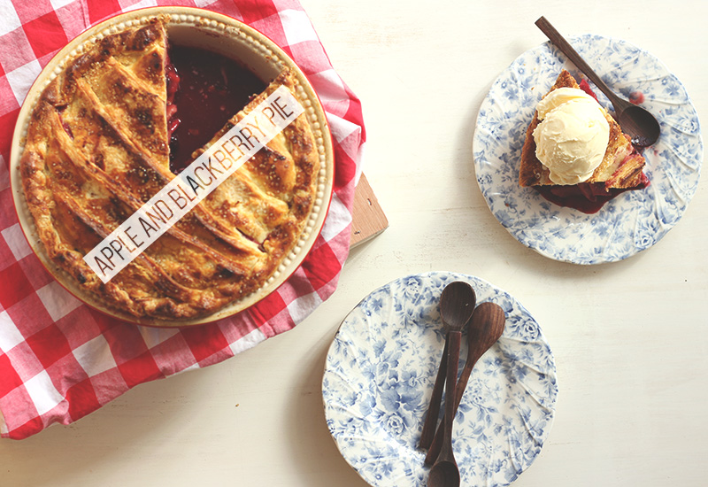 Apple and Blackberry Pie! | The Sugar Hit