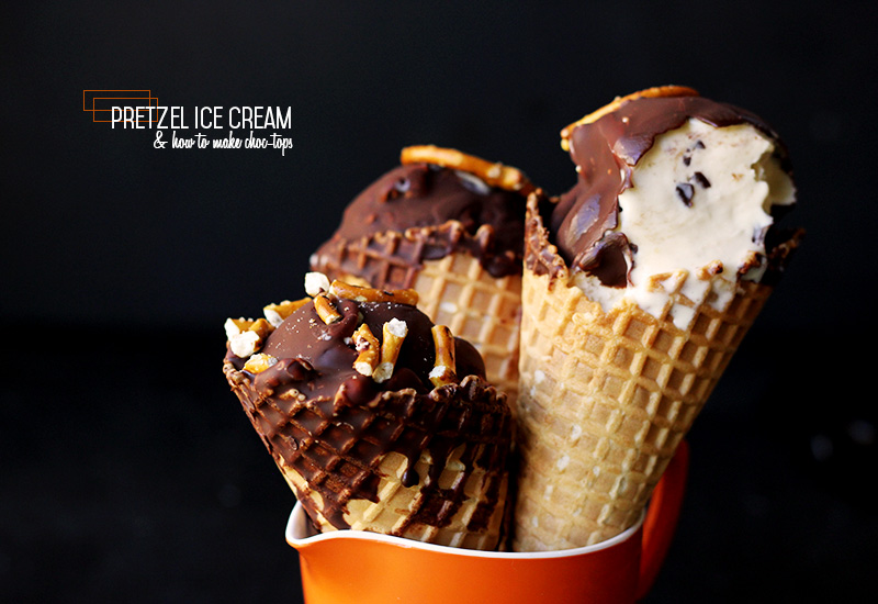 Pretzel Ice Cream and How to Make Choc-Tops! | The Sugar Hit