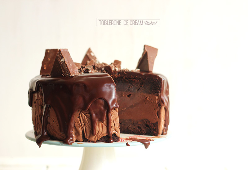 Toblerone Ice Cream Cake! | The Sugar Hit