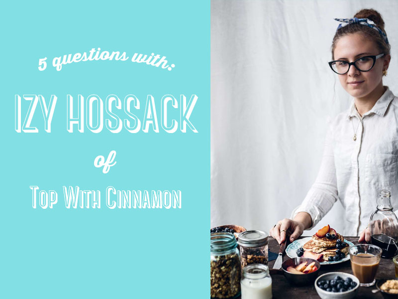 5 Questions with Izy Hossack | The Sugar Hit