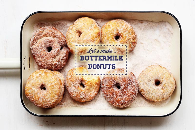 Homemade Buttermilk Donuts // The Sugar Hit