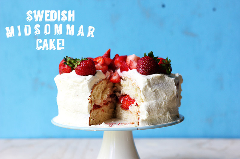 Swedish Midsommar Cake // The Sugar Hit