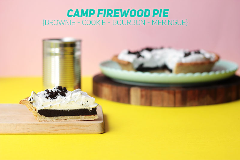 Camp Firewood Brownie Pie // The Sugar Hit