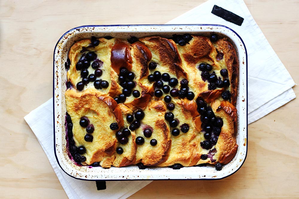 Baked Blueberry French Toast // The Sugar Hit