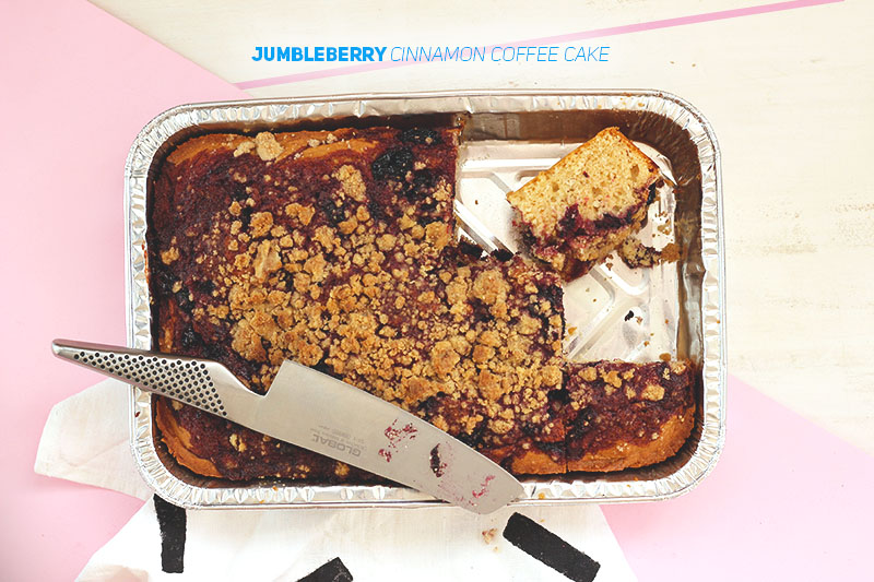 Jumbleberry Cinnamon Coffee Cake // The Sugar Hit