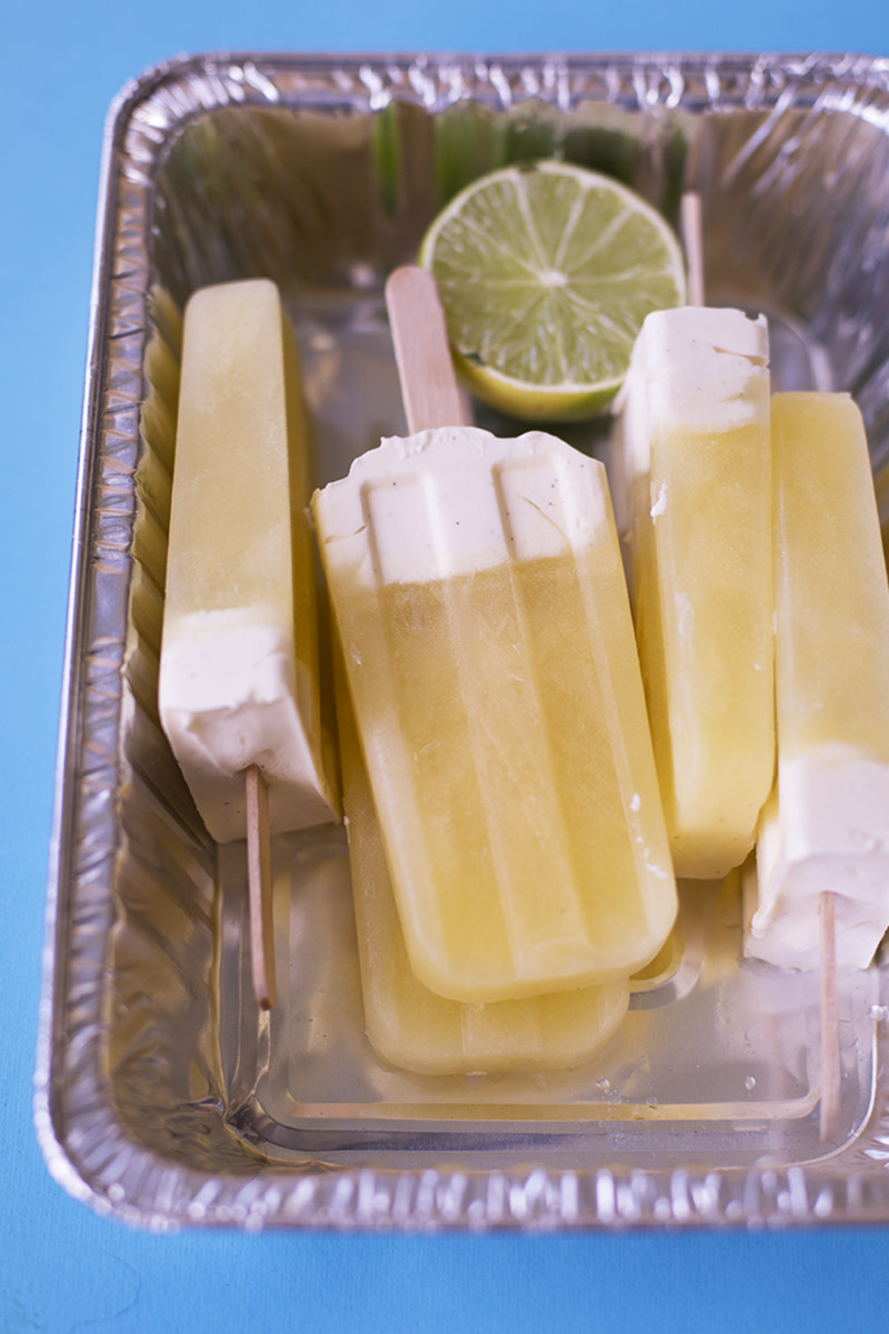 Pine Lime Splice Pops! // The Sugar Hit