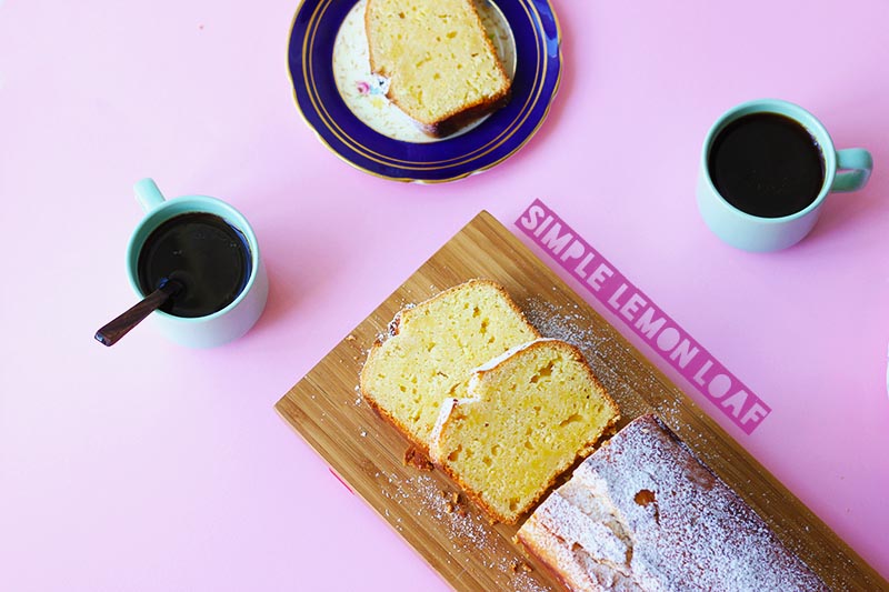 Simple Lemon Loaf // The Sugar Hit