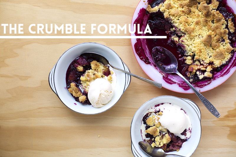 The Crumble Formula // The Sugar Hit
