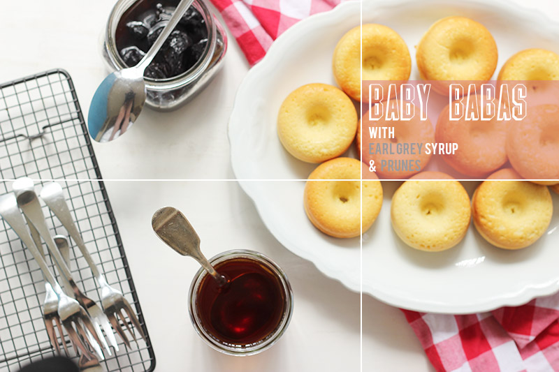 Baby Babas with Earl Grey Syrup | The Sugar Hit