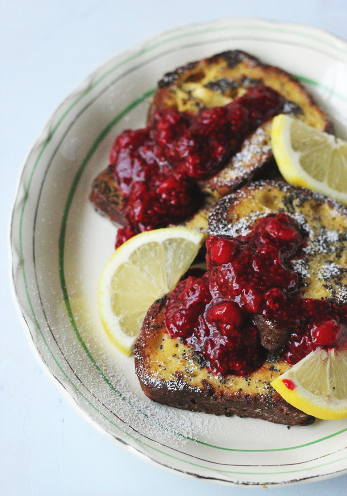 Lemon & Poppy Seed French Toast The Sugar Hit