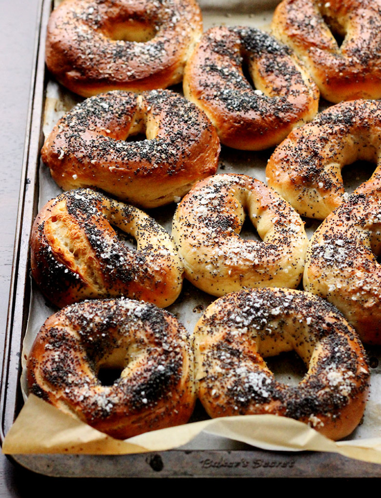 Sea Salt & Poppy Seed Bagels The Sugar Hit