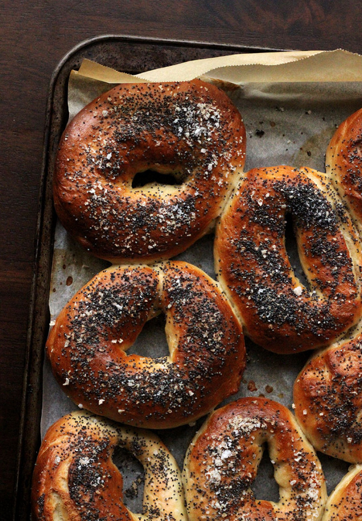 Sea Salt & Poppy Seed Bagels The Sugar Hit
