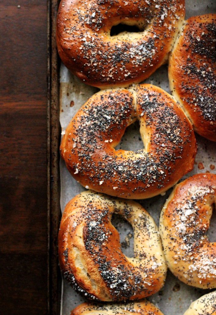 Sea Salt & Poppy Seed Bagels The Sugar Hit