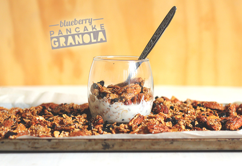 Blueberry Pancake Granola | The Sugar Hit!