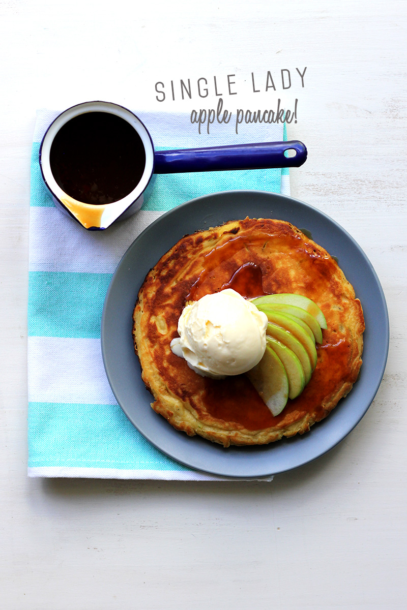 Big Apple Pancake for Two - Recipe Girl