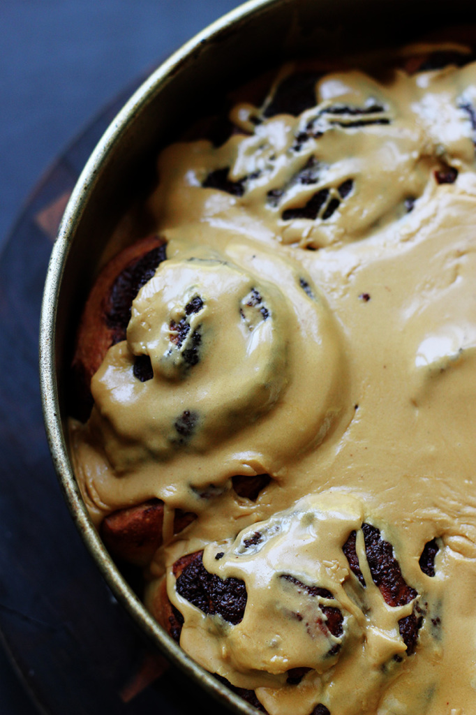 Pecan Brownie Buns with Espresso Glaze The Sugar Hit
