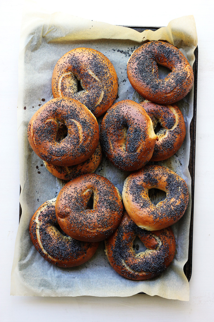 Bacon, Egg and Cheese Bagels {street food monday} The Sugar Hit
