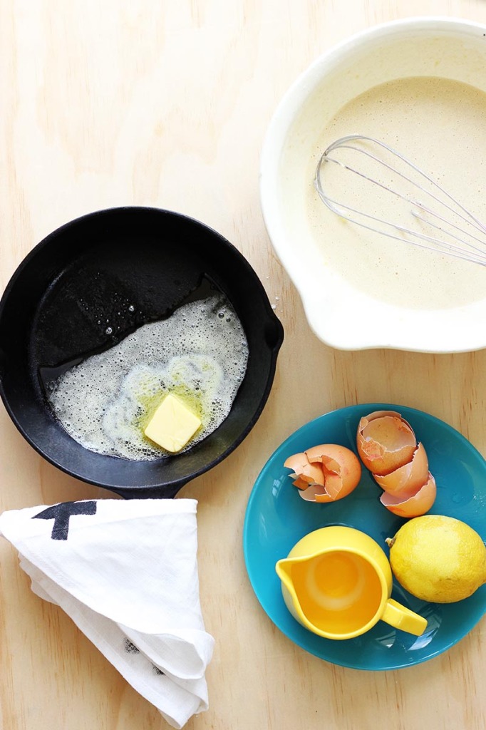 Buckwheat Dutch Baby Pancake with Blueberries // I Ate That The Sugar Hit
