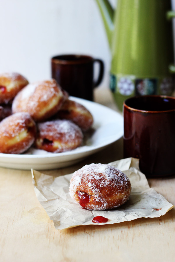 Double Vanilla Jam Donuts! The Sugar Hit