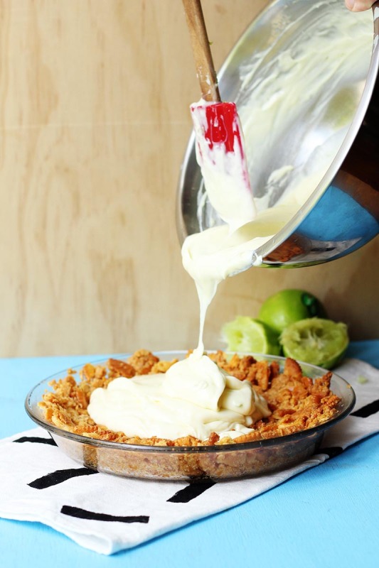 No Bake Key Lime Pie with Ritz Crust! The Sugar Hit