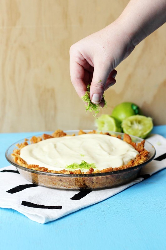 No Bake Key Lime Pie with Ritz Crust! The Sugar Hit