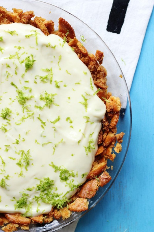 No Bake Key Lime Pie with Ritz Crust! The Sugar Hit