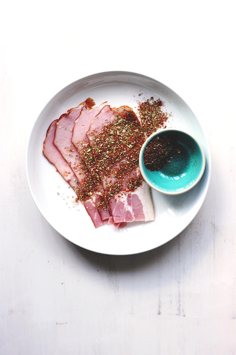 BLAT Salad with Taco Bacon // The Sugar Hit