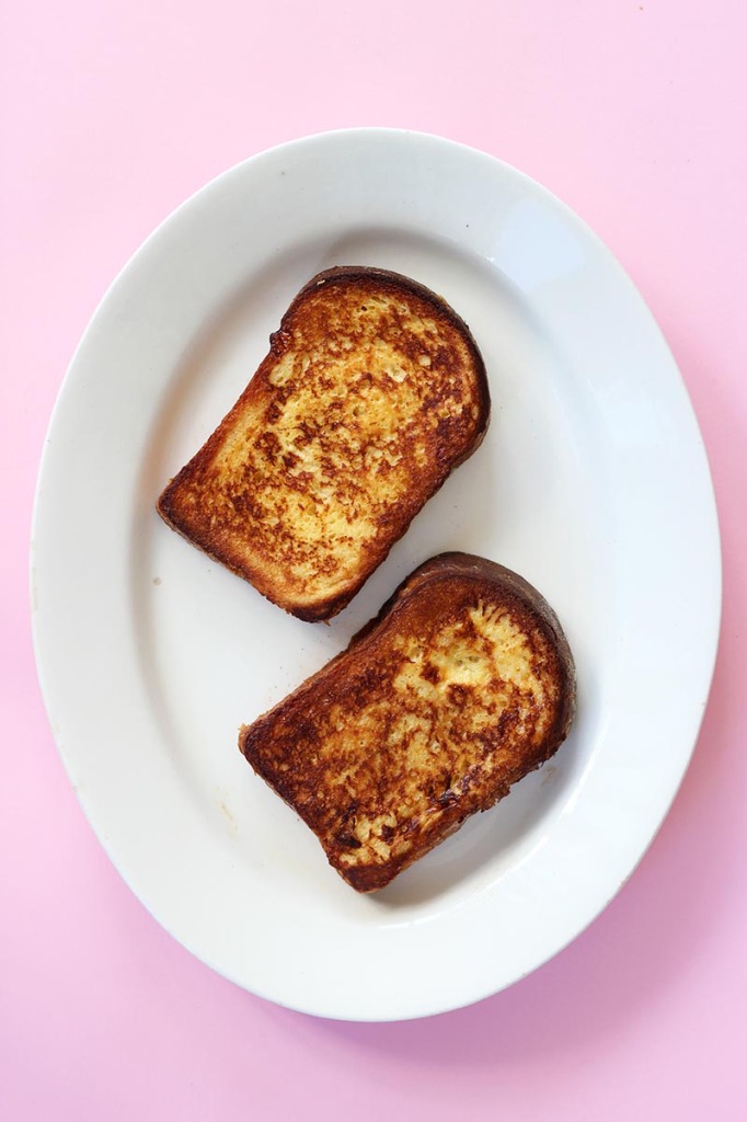 Brioche French Toast with Maple & Rosemary Rhubarb The Sugar Hit