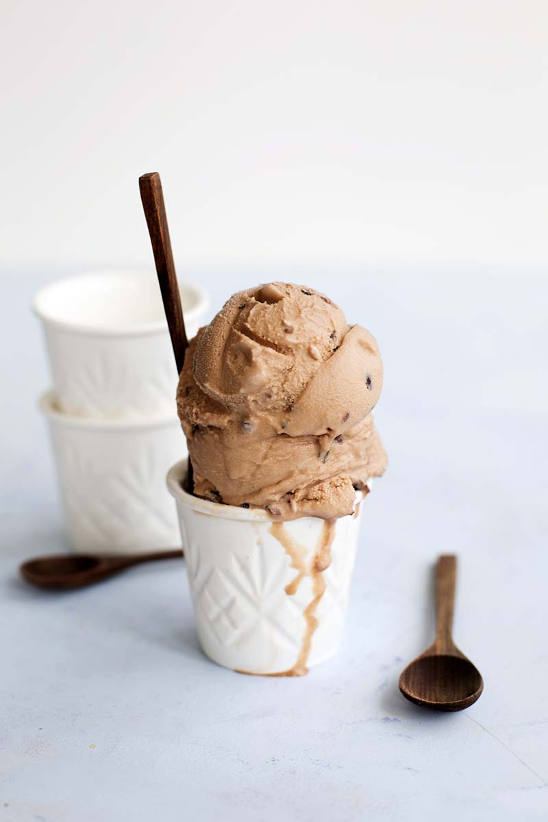 Choc Malt Cacao Chip Ice Cream! // The Sugar Hit