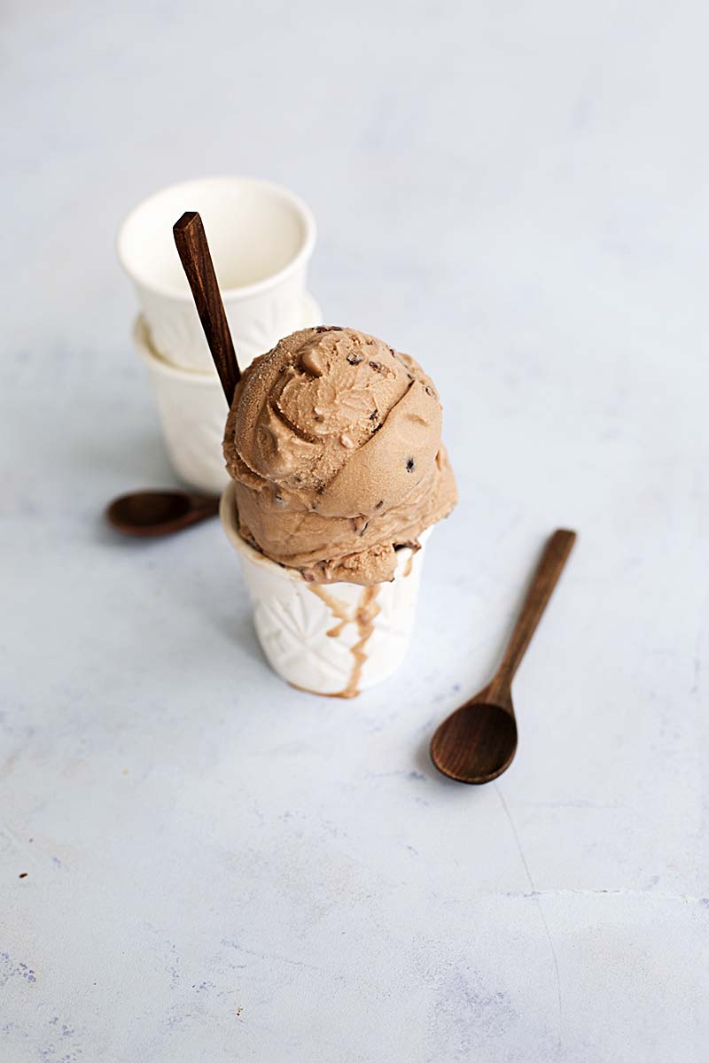 Choc Malt Cacao Chip Ice Cream! // The Sugar Hit