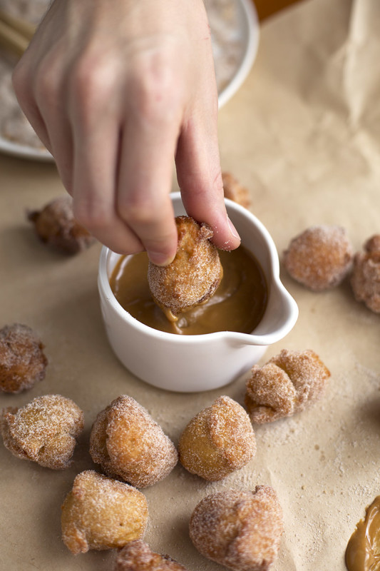 Cinnamon Peanut Churros with PB Dulce De Leche The Sugar Hit