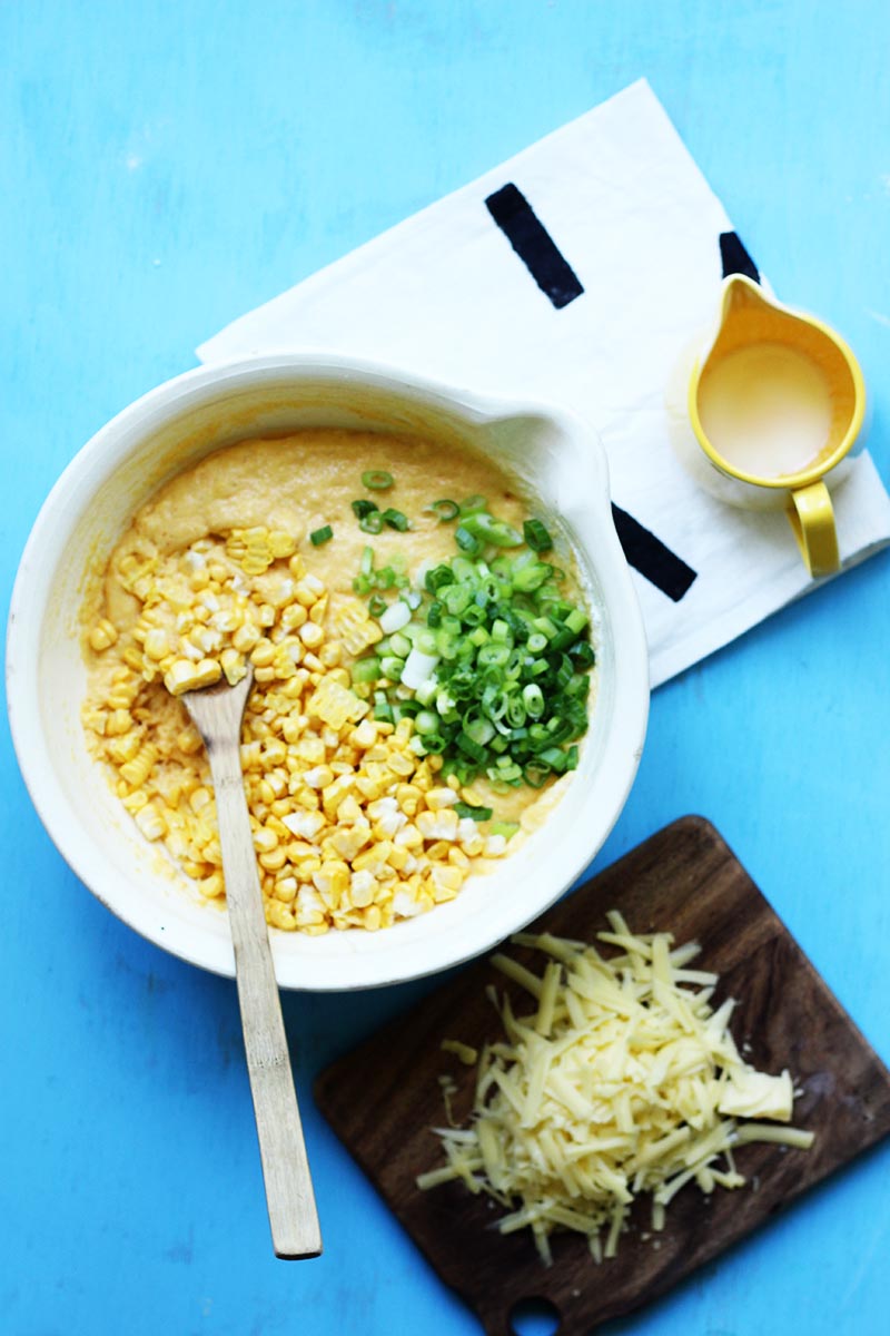 Hush Puppies with Corn and Scallions // The Sugar Hit