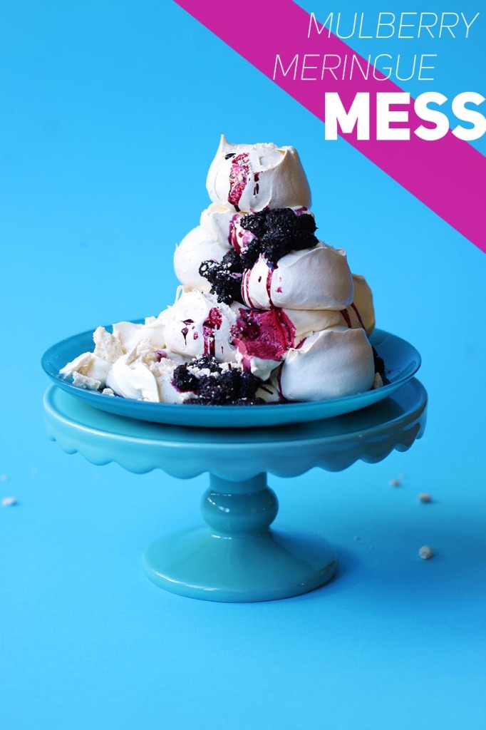 Mulberry Meringue Mess The Sugar Hit