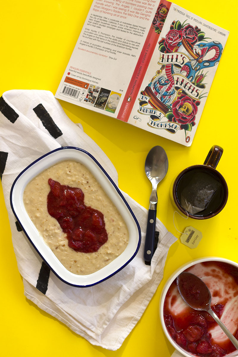 PB & J Porridge // The Sugar Hit