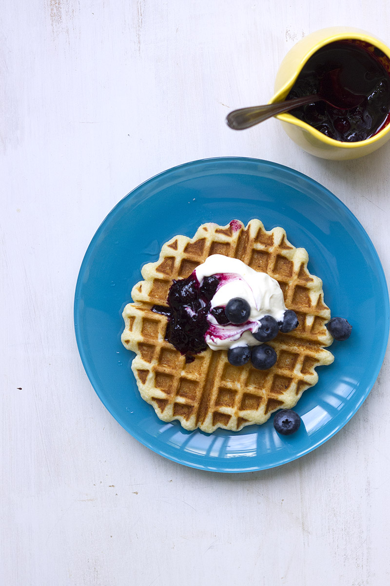 Ricotta Waffles from Whip It Up! // The Sugar Hit