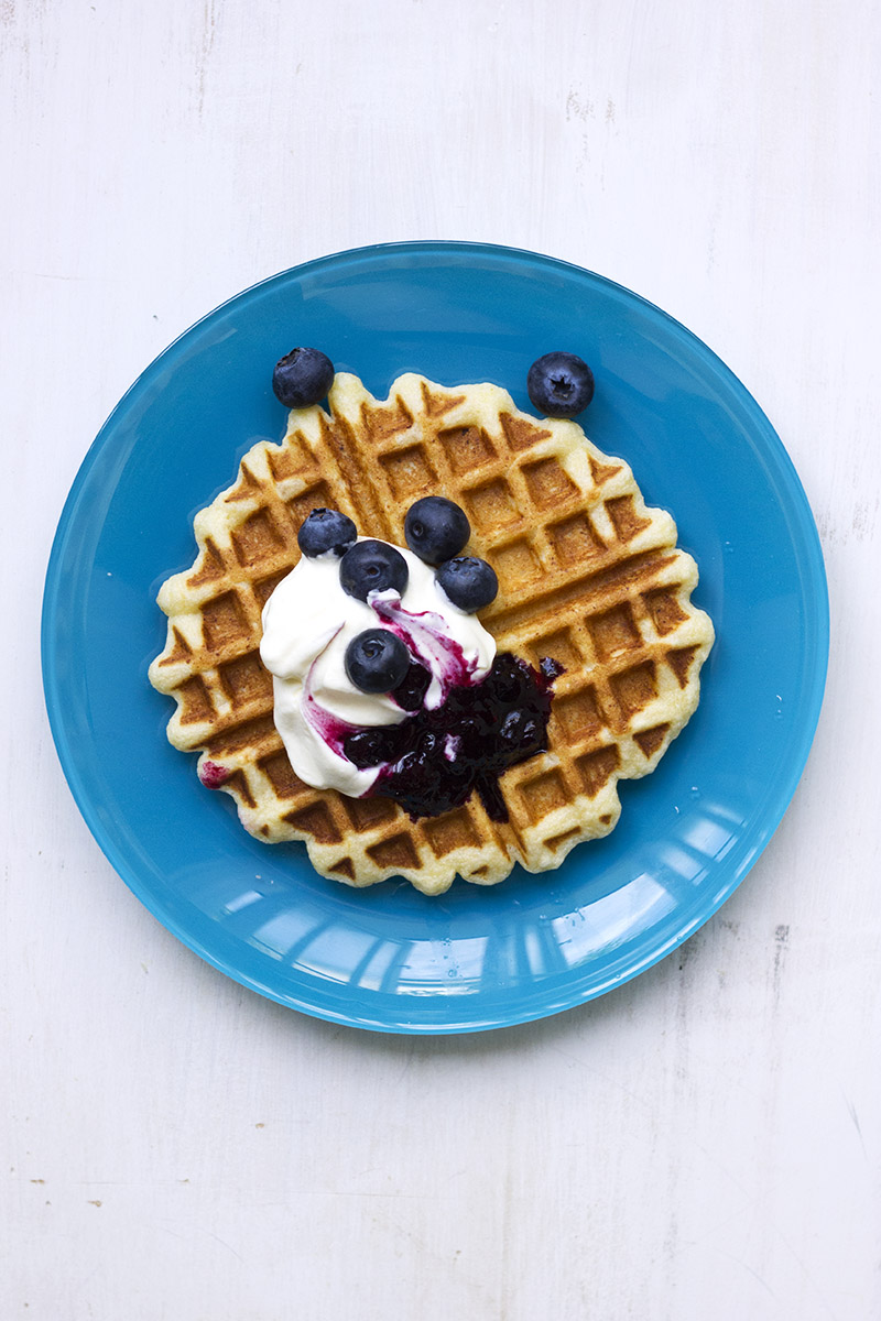 Ricotta Waffles from Whip It Up! // The Sugar Hit