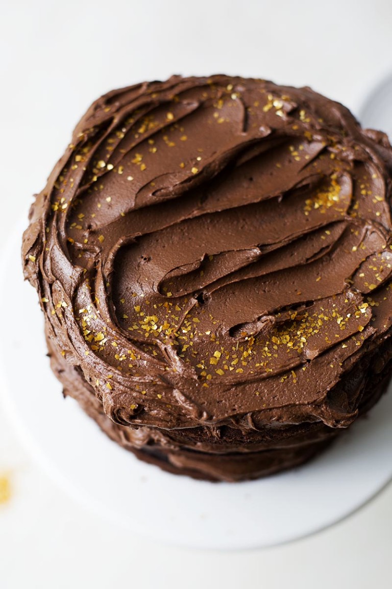 The Perfect Chocolate Fudge Layer Cake The Sugar Hit