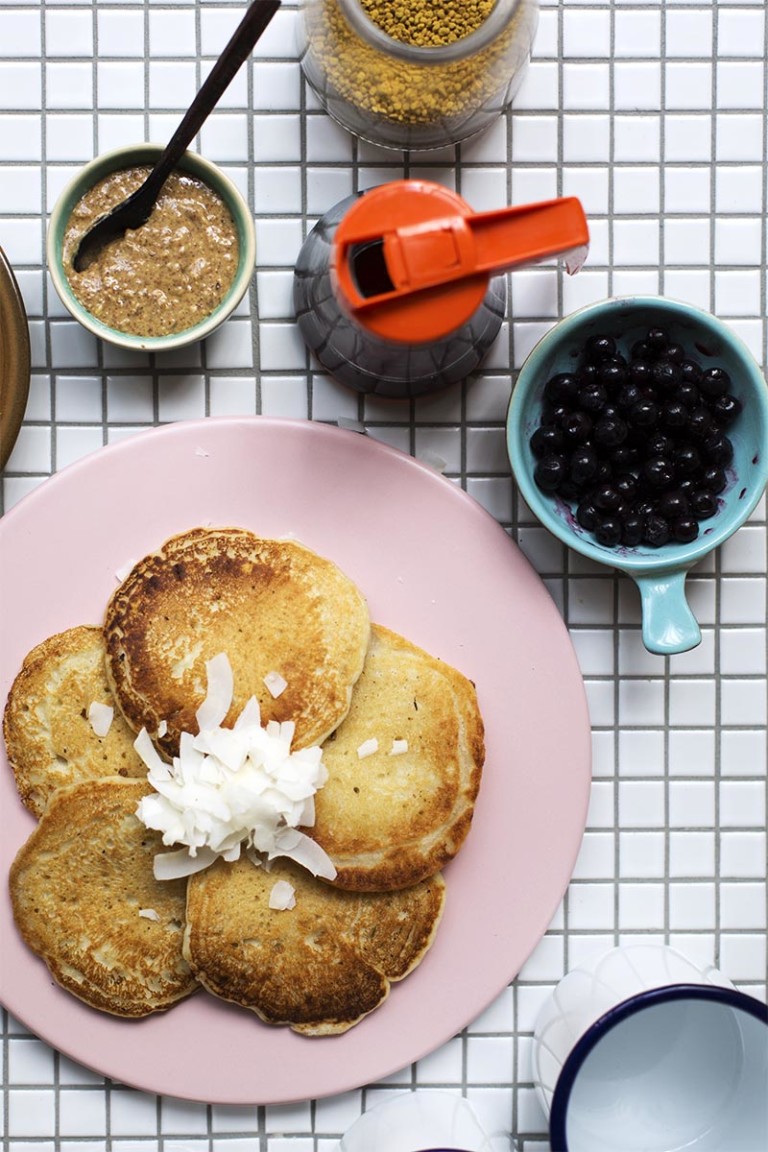 Vegan Coconut Pancakes The Sugar Hit