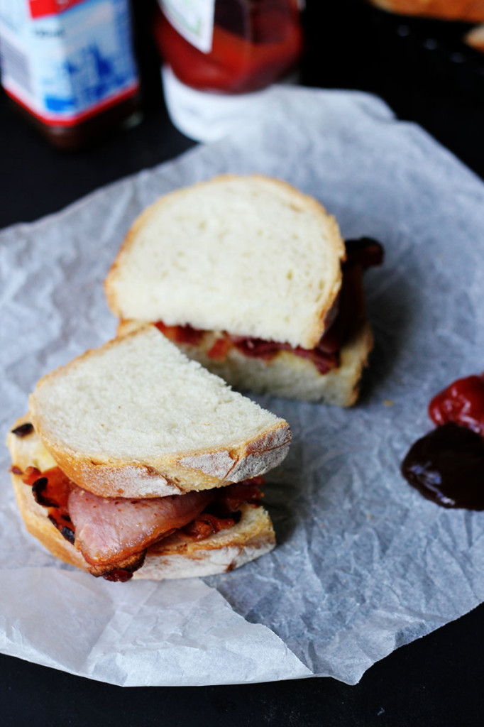 Bacon Sarnie {street food monday} The Sugar Hit
