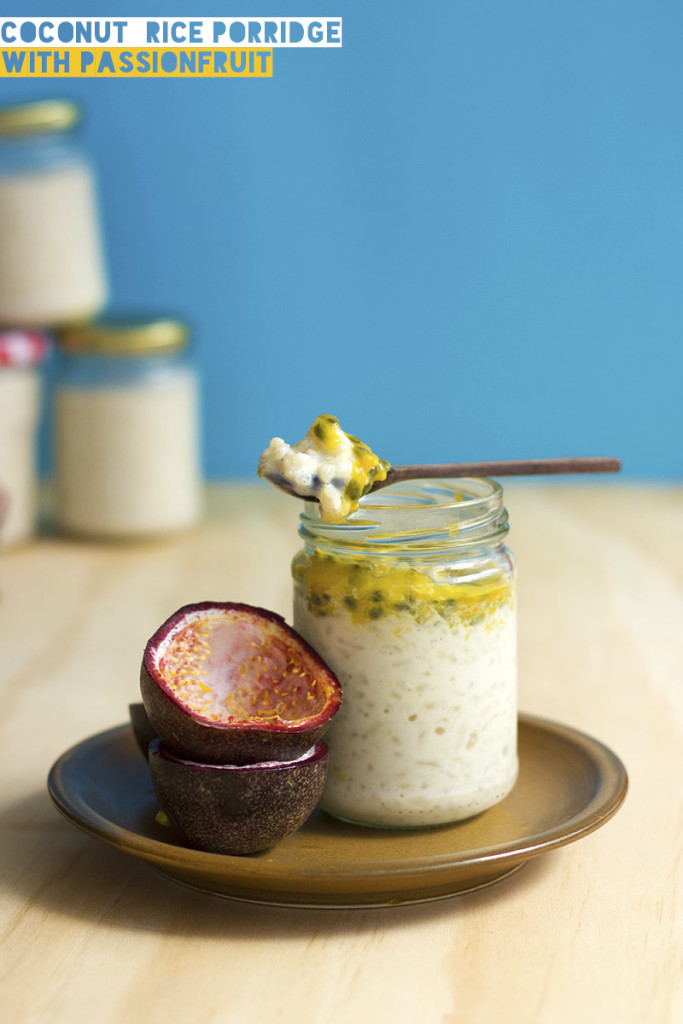 Coconut Rice Porridge with Passionfruit | The Sugar Hit